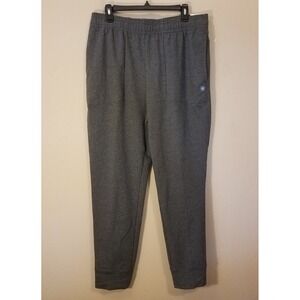 Gaiam Alignment Jogger Pants Men Large Slim Sweatpants Charcoal Gray Active NEW